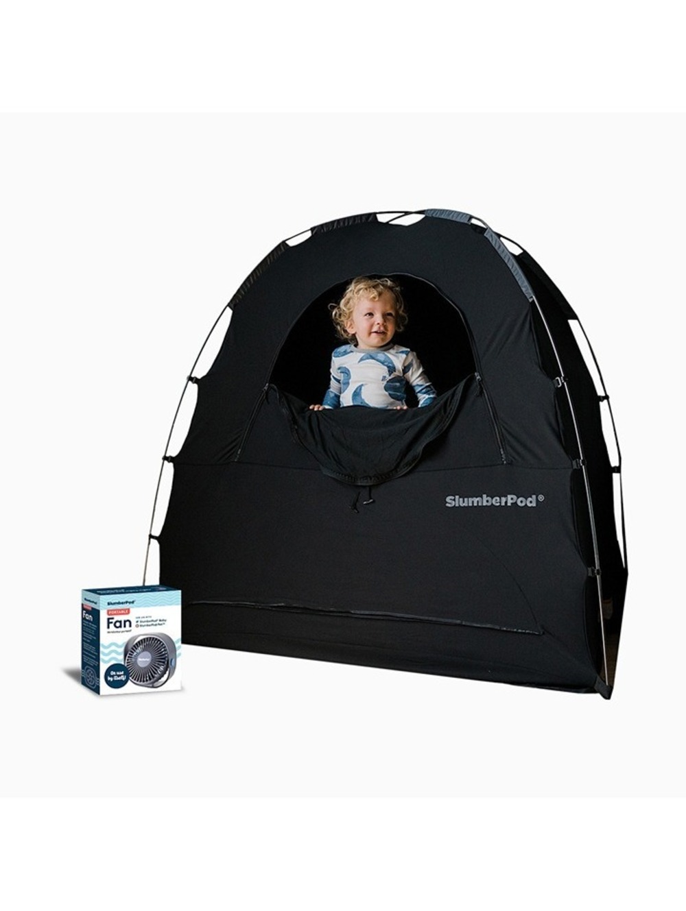 SlumberPod Portable Baby Travel Crib Tent with Fan (sealed) (brand new)